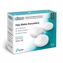 TP-Link Deco M5 (Pack de 3) | WiFi Mesh AC1300 | Couverture 400 m² & Sécurité HomeCare™