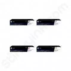 Cartouche Toner HP 117A Noir / Bleu / Jaune / Rouge Original