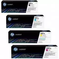 Cartouche Toner HP-201A Noir / Bleu / Jaune / Rouge