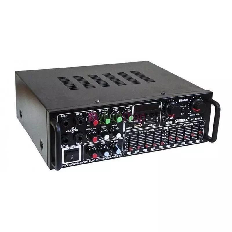 Amplificateur De Puissance | UKC AV-326BT | Bluetooth & Karaoké