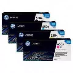 Cartouche Toner Mercury HP-650A Noir / Bleu / Jaune / Rouge