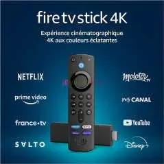 Amazon Fire TV Stick 4K Max | Ultra HD | Télécommande Vocale Alexa 3ème Génération