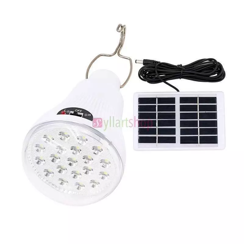 Ampoule LED solaire éclairage Rechargeable pour la maison