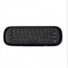 Mini clavier W1 sans fil avec télécommande 2.4 ghz, 6 axes, capteur de mouvement pour Smart TV, Android, TV, ordinateur portable