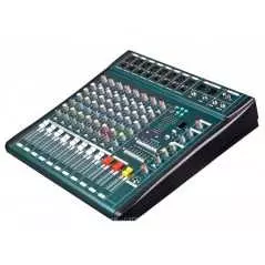 Console de Mixage Audio MX806 | 8 Canaux, DSP Effets, Alimentation Fantôme