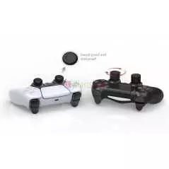 Couvercle Capuchon de protection en silicone antidérapant Capuchon pour Manette de jeu PS4 / PS5 4 en 1 DOBE TY-0817