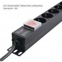 Bloc Multiprise PDU Rackable 19 Pouces | 8 Prises, Installation Professionnelle