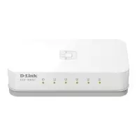 Switch bureau D-Link DES-1005C 5 ports 10/100 Mbps, blanc