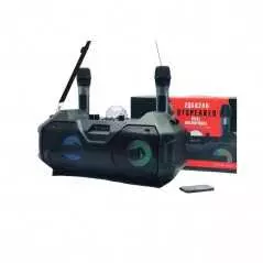 Haut parleur Portable, avec microphone à lumière Led ZQS4240