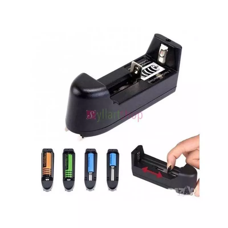 Chargeur universel pour batterie lithium-ion puissante 3.7V 18650 16340 14500 26650 batteries Li-ion