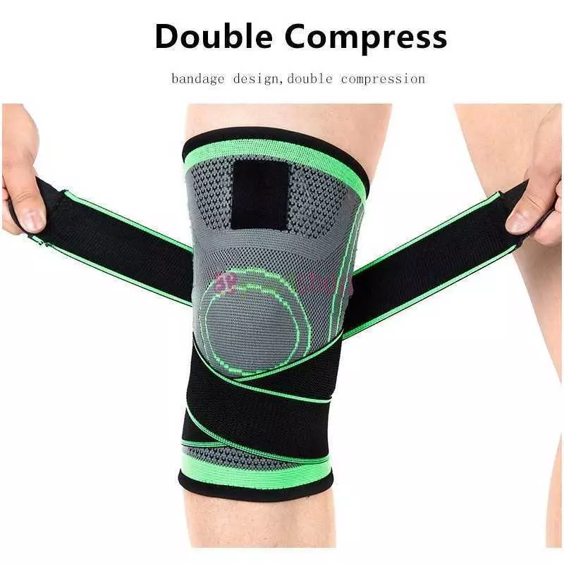 Genouillère Bretelle Sport Soutien Articulations Protecteur Fitness Compression Manches