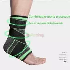 Soutien de la cheville Élastique Pression Brace Pads Gym Sports Courir Basket-Ball Bandage Football