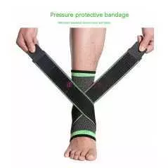Soutien de la cheville Élastique Pression Brace Pads Gym Sports Courir Basket-Ball Bandage Football