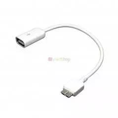 Adaptateur Micro B USB Jack OTG Câble pour Samsung Galaxy S5 Note 3 N9000