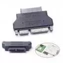 Adaptateur Slim line SATA Serial ATA 7 + 15 22 broches mâle vers Slim 7 + 6 13 broches femelle pour disque dur, CD-ROM