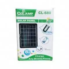 Lampe panneau solaire CL-680 pour chargement