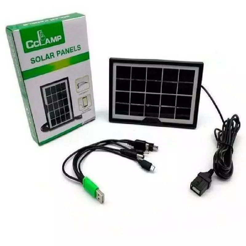 Lampe panneau solaire CL-680 pour chargement