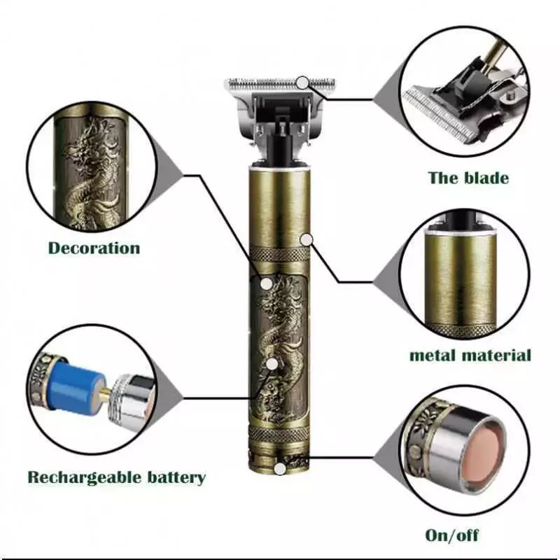Tondeuse à cheveux rechargeable sans fil Kemei KM-1974A