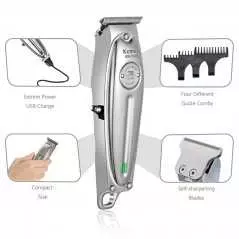 Tondeuse à Cheveux Rechargeable Kemei KM-1949