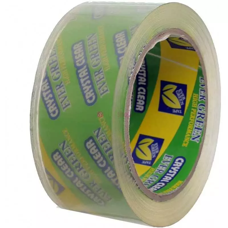 Rouleau de ruban adhésif en cristal 4.5cm - Transparent