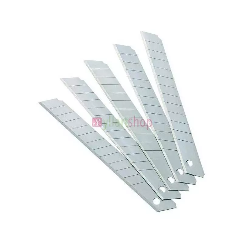 Paquets 10 Lames de rechange pour cutter