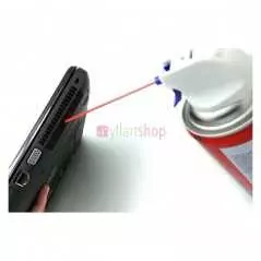 Nettoyage d'Appareil Électronique Giga 360 | Air Duster Comprimé 450 ml avec Buse Précision