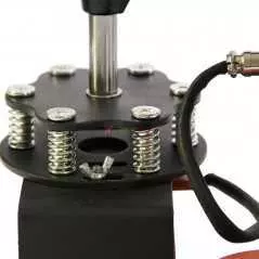 Machine d'impression pour chapeaux plats, pressoir a chaud, casquette