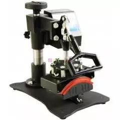 Machine d'impression pour chapeaux plats, pressoir a chaud, casquette
