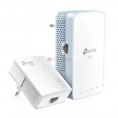 Pack de 2 adaptateurs CPL TP-LINK TL-WPA7517 KIT 1000 Mbps + Wi-Fi AC750 avec 1 port Gigabit Ethernet