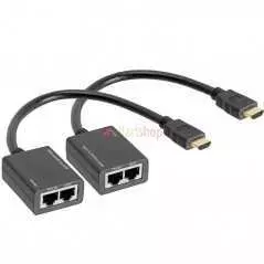 Répéteur d'extension HDMI sur Cat5e/Cat6
