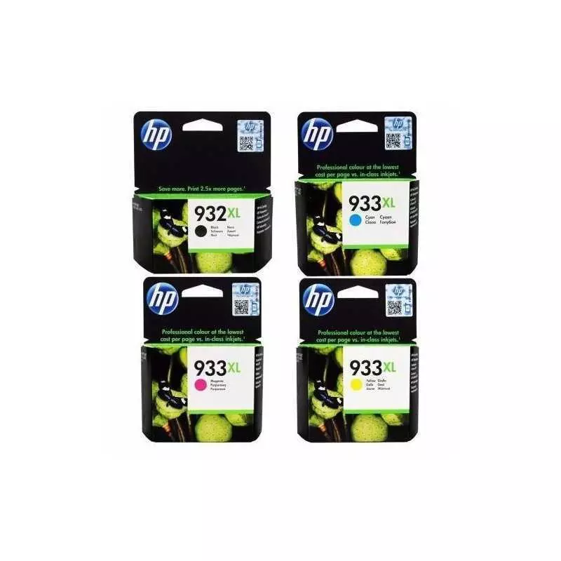 Cartouche d’encre HP 932XL/933XL grande capacité Authentique HP OfficeJet 6100 / 6600 / 6700 / 7110 / 7510 / 7610 /7612