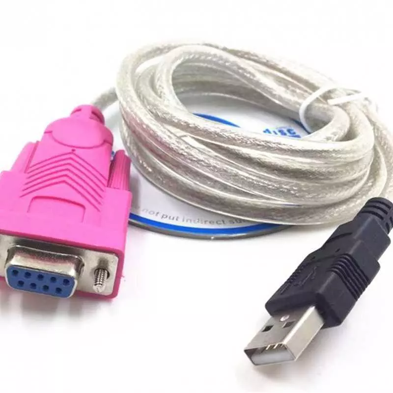 Câble RS232 série DB9 9 broches femelleB vers USB 2.0 PL-2303