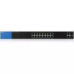 Switch Manageable Gigabit Business Linksys - 16 ports LGS318P