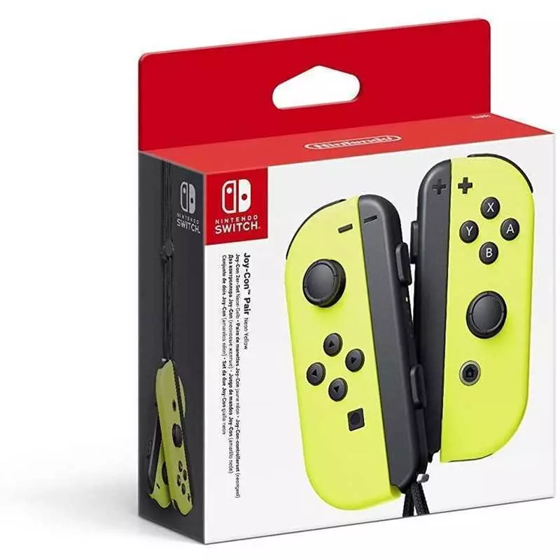 Manette Nintendo Swicth joy-Con Twin Pack - Bleu / Jaune Fluo