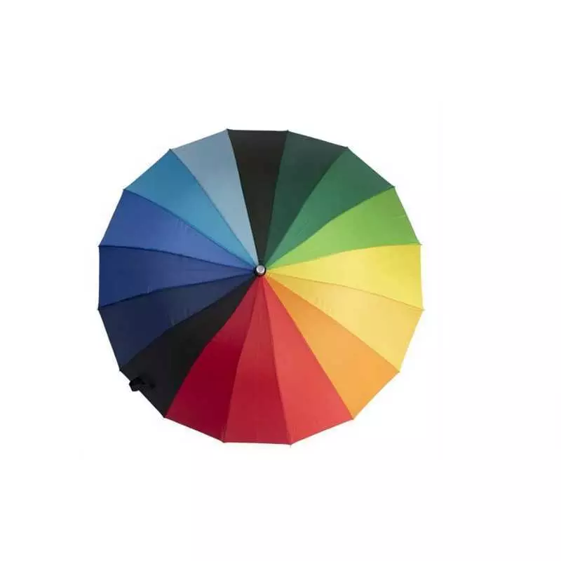 Parapluie arc en ciel multicolore