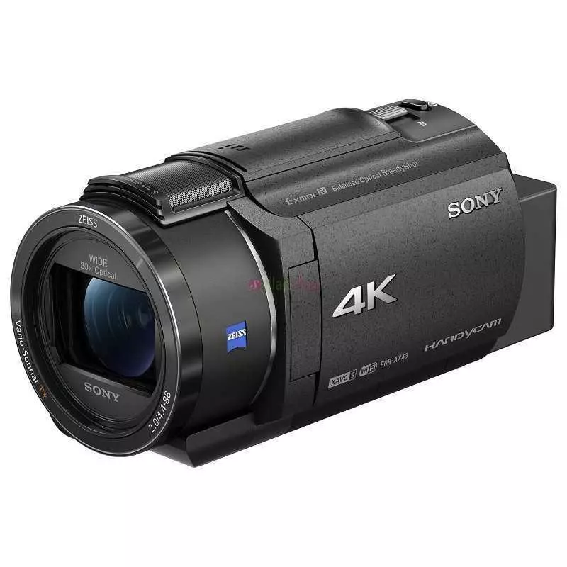Caméscope Sony FDR-AX43 4K Ultra HD - Stabilisateur optique SteadyShot 5 axes - Ecran tactile LCD 3" - Wi-Fi/NFC