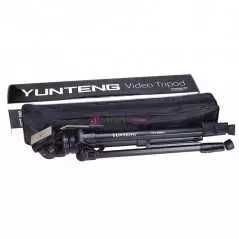 Trépied Yunteng VCT-880 vidéo professionnel en Aluminium  avec tête panoramique pour appareil photo reflex numérique