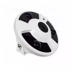 Caméra Surveillance AHD 2MP (1080p) | Panoramique 360° | Dôme Métal