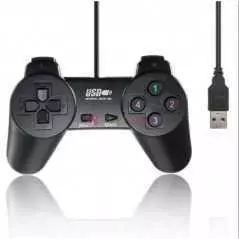Manette de jeu USB à double vibration pour PC - Windows