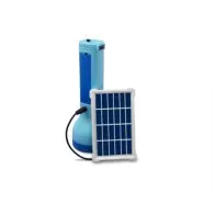 Lampe torche à haute luminosité LED avec dynamo à panneau solaire LONEN SP01-42