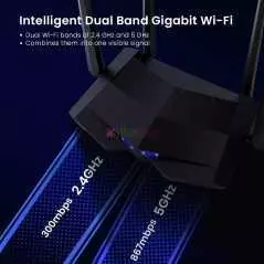 Point d'accès Tenda AC10 Routeur WiFi sans Fil Gigabit AC1200