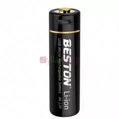 Piles AA Rechargeables BESTON | 1.5V, Recharge Micro USB