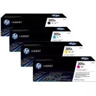 Toners Équivalents HP 305A | Pack 4 Couleurs
