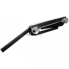 Jeu de clés hexagonales, 7 pièces pliantes, tailles métriques de 1.5 mm à 6mm