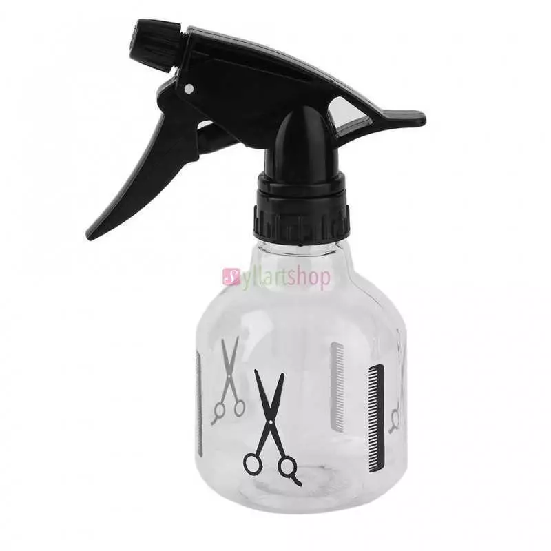 Vaporisateur Bouteille Plante Fleur pulvérisateur d'eau 275ml Excellent pour styliste de Cheveux Noir