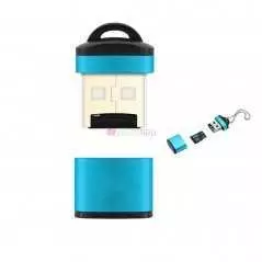 Mini Lecteur de Carte Micro-SD TF | Haute Vitesse USB 2.0 | Pour PC, Téléphone & Voiture