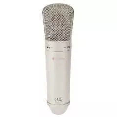 Microphone studio lectrostatique double diaphragme Behringer B-2 Pro