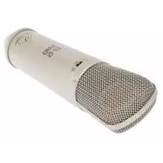 Microphone studio lectrostatique double diaphragme Behringer B-2 Pro