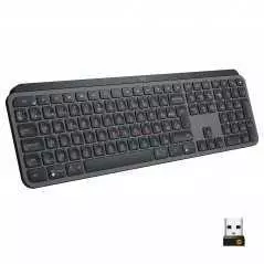Clavier sans fil Bluetooth Logitech MX Keys - rétro-éclairage compatible Windows et macOS - QWERTY Anglais