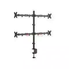 Support 4 bras moniteur LCD à quatre écrans réglable en hauteur